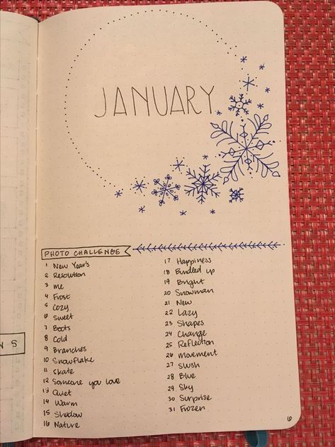 January new month spread bullet journal Gratitude Bullet Journal, Bullet Journal Banners, Bujo January, Gratitude Log, Weekly Log, Planner Diario, Bullet Journal Month, January Bullet Journal, Bullet Journal 2019