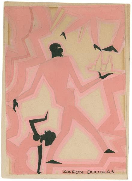 Selected Works - Aaron Douglas (1899-1979) - Artists - Michael Rosenfeld Art Aaron Douglas, African American Artwork, African Art Paintings, Cleveland Museum Of Art, Modern Contemporary Art, Jazz Age, Contemporary Modern Art, African American Art, Magazine Art