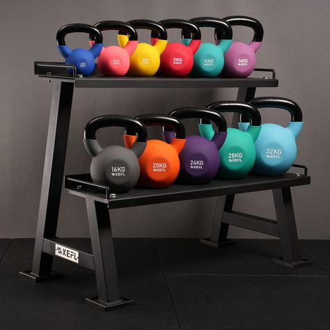 🏋️‍♂️ Organize Your Gym with the KEFL 2 Tier Kettlebell Rack! 🏋️‍♀️ No more messy weights scattered around! Our KEFL 2 Tier 400KG Kettlebell Rack is here to help you keep your workout space clean and organised. This sturdy rack supports kettlebells of all sizes, plus other weight training equipment, so everything is in one place! 🙌 ✅ Holds up to 400KG of weight ✅ Sturdy 2-tier design ✅ Rust-resistant, durable steel construction ✅ Perfect for home gyms, garages, and personal training spaces ... Kettlebell Rack, Weight Rack, Home Gyms, Dumbbell Rack, Workout Space, Training Equipment, At Home Gym, Weight Training, Kettlebell