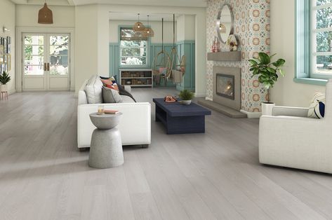 Gallery | DuraDecor Mocha Living Room, Greige Living Room, Liz Marie Galvan, Subtle Blonde, Click Lock Flooring, Tan Living Room, Waterproof Vinyl Plank Flooring, Luxury Vinyl Planks, Liz Marie