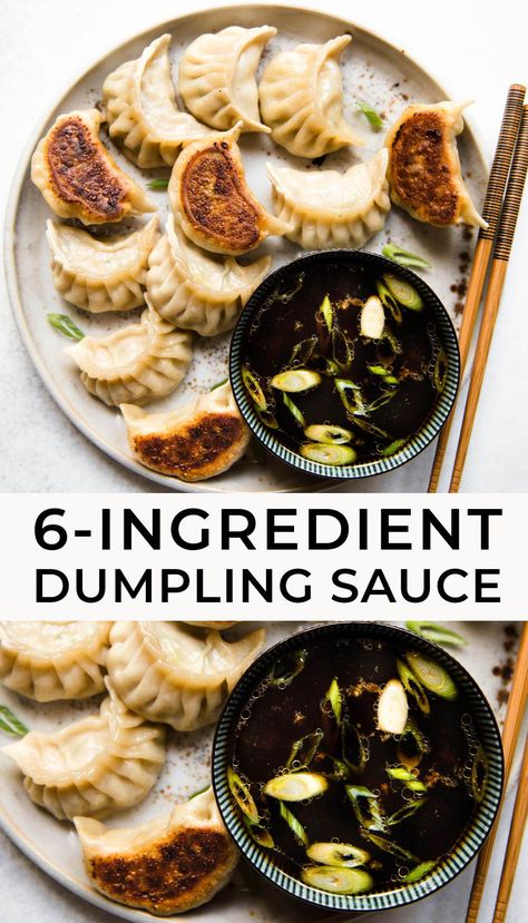 Dumpling Sauce Recipe, Dumpling Sauce, Vegan Salad Dressing, Scallion Pancakes, Vegan Sauces, Pancakes Easy, Sweet Chili Sauce, Simply Recipes, Sweet Chili