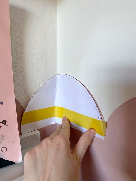 How to DIY a half-painted wall with scallop edge. Simple DIY project to add some colour to a nursery wall. Nursery decor inspiration for your home Half Painted Walls, Nursery Decor Inspiration, Hairstyles For Prom, Nursery Room Inspiration, Shared Room, Toddler Rooms, Toddler Bedrooms, Painted Wall, Scallop Edge