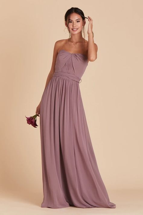 Mauve Dress Outfit, Vintage Mauve Bridesmaid Dresses, Versatile Bridesmaid Dress, Mauve Bridesmaid Dresses, Bridesmaid Glam, Mauve Dresses, Bride Maids, Maid Of Honor Dress, Wedding 101