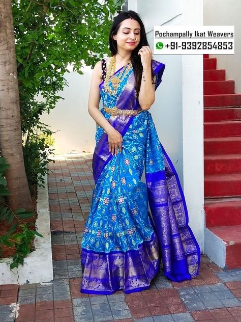 Mirror Work Blouse Design, Blue Silk Saree, Long Frock Designs, Bridal Sarees South Indian, Silk Sarees Online Shopping, Long Gown Design, Silk Sarees With Price, Traditional Blouse Designs, Wedding Saree Blouse Designs