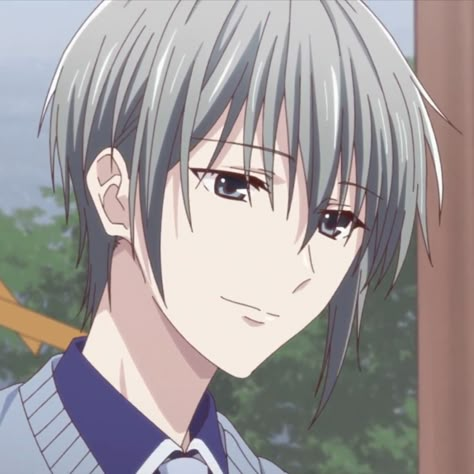 Yuki Sohma Manga, Fruit Basket Characters, Yuki Sohma Icon, Fruit Basket Yuki, Yuki Fruits Basket, Fruit Basket Icons, Yuki Sohma, Fruits Basket Anime, Basket Anime