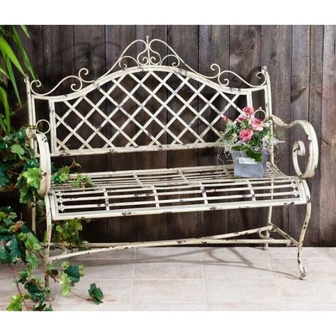 Country Bench, Folding Garden Table, Metal Garden Benches, Iron Bench, Outdoor Deck Furniture, Best Outdoor Furniture, Garden Swing, Garden Chair, Bench Decor