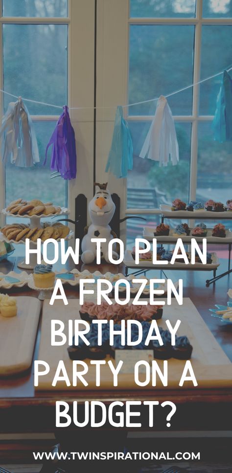 How to plan a Frozen birthday party on a budget? If you are looking for Frozen birthday party ideas, then you’ve come to the right place. Our niece requested a Frozen themed birthday party, featuring her current favorite princesses, Anna and Elsa. We planned an enchanting Royal Ball, fit for our little princess. This DIY Frozen party includes Frozen party snacks, Frozen party food, Frozen DIY cupcakes, Frozen DIY decorations and more. #frozen #disneyprincess Frozen Birthday Party Decorations Ideas At Home, Frozen Diy Decorations, Food Ideas For Frozen Birthday Party, Frozen Birthday Party Diy Decorations, Diy Frozen Decorations Birthdays, Simple Frozen Party Decorations, Princess Elsa Birthday Decorations, Elsa Birthday Ideas, Frozen Birthday Party At Home