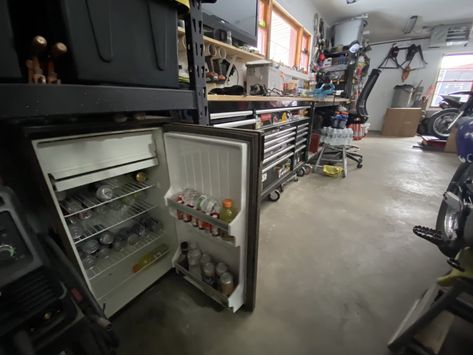 Six Ways to Sunday: The garage fridge saves the day - Hagerty Media Garage Fridge Ideas, Garage Fridge, Kyle Smith, Things In Nature, Motorcycle Images, Car Signs, Kill Switch, Automotive News, Video Home