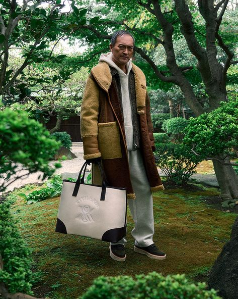 Ken Watanabe is the Face of Kith Winter 2024 Collection Birkenstock Winter, Streetwear Shoot, Ken Watanabe, Winter Lounge, Create A Wardrobe, Team Usa Olympics, Ronnie Fieg, Vogue Men, David Gandy