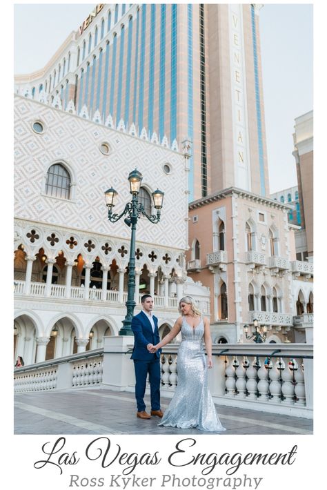 Engagement photos at the Venetian Las Vegas Photographer Venetian Hotel Las Vegas, Vegas Engagement Photos, Las Vegas Engagement Photos, Las Vegas Wedding Dresses, Las Vegas Destination Wedding, Canyon Photography, Vegas Wedding Dress, Las Vegas Wedding Photos, Vegas Engagement