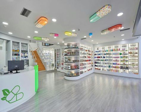 Know how to promote your medical store ,medical shop online. Let us do it for you. Pharmacy Decor, Hospital Pharmacy, Pharmacy Humor, Pharmacy Store, Pharmacy School, Pharmacy Design, Clinic Design, Design Exterior, Store Interior