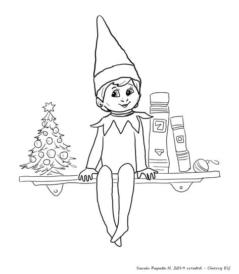 Elf On The Shelf Drawing Ideas, Elf On The Shelf Tattoo, Elf On The Shelf Drawing, Elf On The Shelf Coloring Free Printable, Elf On The Shelf Coloring Pages, Elf On A Shelf Drawing, Elf On The Shelf Printables Free Coloring Pages, Elf On The Shelf Drawing On Pictures, Elf On Shelf Painting