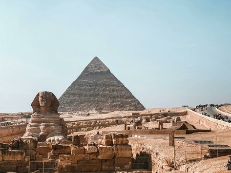 I visited Egypt many years ago and found it fascinating. I even had an amusing encounter when a local man offered to take a picture of my husband and me, only to demand payment before returning the camera! Thankfully, a local soldier stepped in to sort it out. Happy times. Standing near the Sphinx, exploring the pyramids, and venturing inside one of the great tombs was unforgettable. Cairo thrummed with life, the air rich with the scent of spices and the distant call to prayer that floated ... Wizz Air, Giza Plateau, The Sphinx, Great Pyramid Of Giza, Visit Egypt, Flight Deals, Pyramids Of Giza, Travel Sites, Round Trip