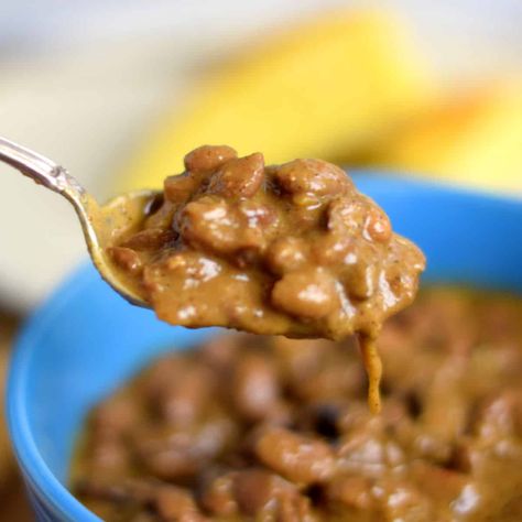 Texas Beans, Ranch Beans Recipe, Ranch Beans, Baked Beans With Hamburger, Ranch Style Beans, Side Dish Easy, Texas Recipes, Cowboy Beans, Salt Pork