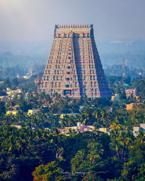 Srirangam Temple, Temple India, Indian Temple Architecture, Ancient Indian Architecture, Temple Photography, Temple Architecture, Lord Vishnu Wallpapers, Indian Temple, Indian Architecture