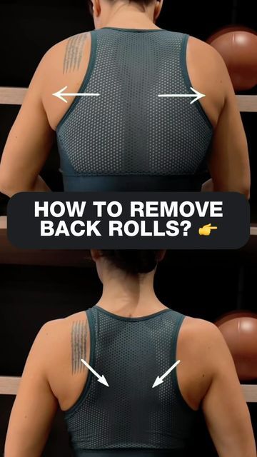 Bra Fat Workout, Back Rolls, Mobility Drills, Skin Folds, Back Workout At Home, Posture Exercises, Online Fitness Coaching, Exercise Videos, Sedentary Lifestyle