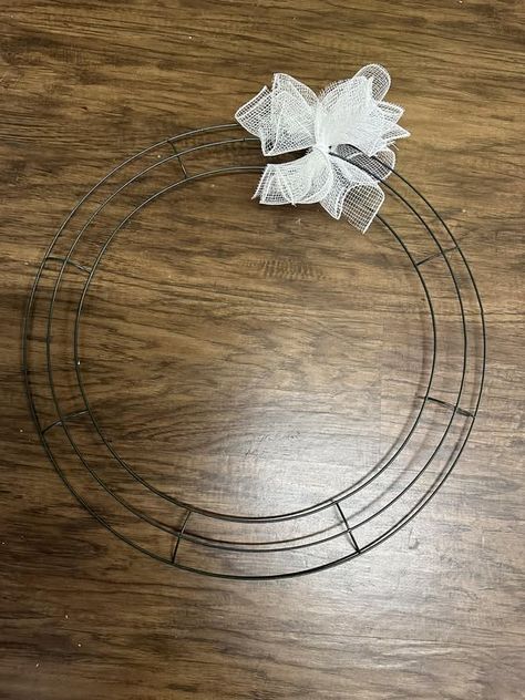 Dollar Tree Crafts & DIY with Instructions! + Freebies! 🥳 | This might be a silly question, but when you have the big 18 inch wire wreath and you’re tying on your bundles, do you use all three rows the inner ... | Facebook Dollar Tree Crafts Diy, Silly Questions, Wire Wreath, Dollar Tree Crafts, Tree Crafts, Crafts Diy, Dollar Tree, The Row, Wreath