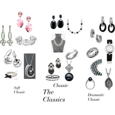 "True Winter Jewelry 3 Classics" by christinems on Polyvore True Winter Color Palette, Soft Classic Kibbe, 12 Blueprints, Cool Winter Color Palette, Deep Winter Palette, David Kibbe, Deep Winter Colors, Clear Winter, Stem Challenge