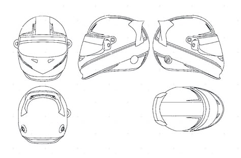 Download Blueprint of Bell Helmet BluePrint Motorcycle Helmet Front View, Helmet Drawing Motorcycle, F1 Helmet Design Concept Art, Motorcycle Helmet Reference, Biker Helmet Drawing, F1 Helmet Drawing, Motorcycle Helmet Drawing, Helmet Reference, Helmet Sketch