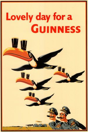 Guinness-Toucan RAF Guinness Advert, Vintage Fridge, Toucan Art, Beer Advertising, Guinness Beer, Beer Ad, Beer Poster, Vintage Advertising Posters, Fridge Door