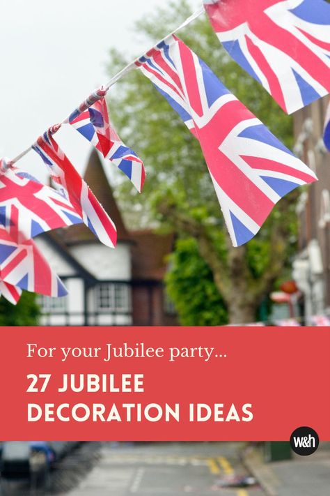 Jubilee Decorations, Unique Decor Ideas, Table Setting Design, Jubilee Party, British Desserts, Best In Show, Platinum Jubilee, Royal Queen, Street Party