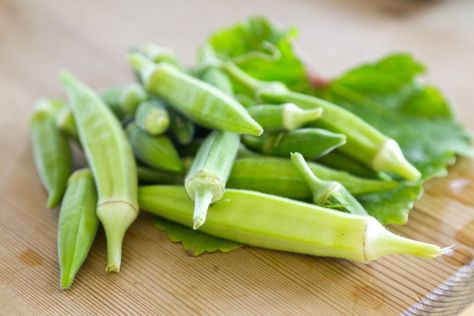 Okra Benefits, Fresh Okra, Okra Plant, Okra Seeds, Ham Wraps, Gardening Seeds, Homemade Ham, Fried Okra, Pickled Okra