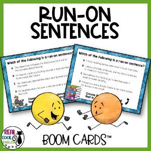 Run On Sentences Activities, Run On, Commonly Confused Words, Grammar Review, Run On Sentences, Sentence Activities, Possessive Nouns, Teacher Printables, Compound Sentences