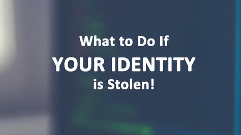 What to Do If Your Identity is Stolen In 2016, there were 15.4 million cases of identity theft from U.S. consumers. About that $16 billion was stolen according to a Javelin Strategy & Research report. This is up from 13.1 million reported thefts totaling $15.3 billion during the prior year. Per the Bureau of Justice … Stolen Identity, Bank Accounts, Social Media Infographic, Stem Education, Research Report, Identity Theft, Career Advice, 1 Million, Business Women