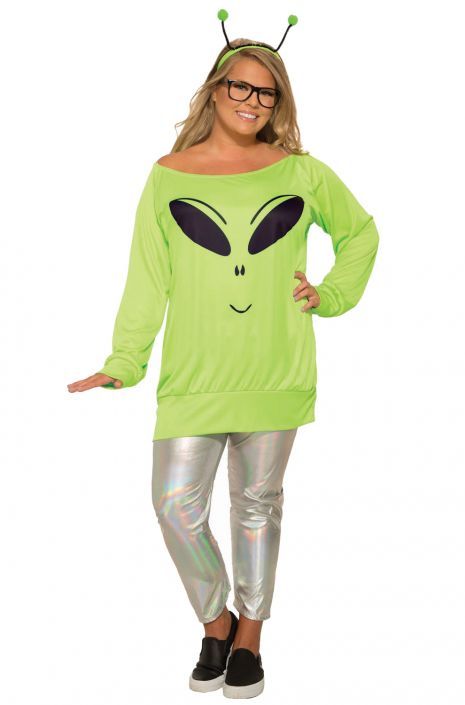 Spaced Out Plus Size Costume Space Alien Costume, School Dress Up Days, Family Halloween Ideas, Halloween Costume Easy, Space Halloween, Halloween Costumes Plus Size, Costumes Plus Size, Space Costumes, Halloween Costumes For Work