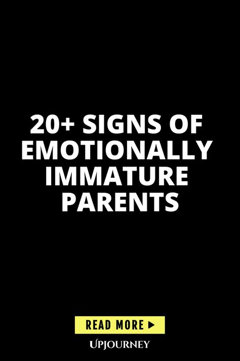 Discover over 20 signs of emotionally immature parents in this insightful pin. Understanding these behaviors can help you navigate challenging relationships and establish healthy boundaries. Recognizing these signs is the first step towards emotional growth and healing. Find out more about how to identify and address emotionally immature behaviors in parents today. Emotional Immaturity, Emotionally Immature Parents, Emotionally Immature, Feeling Ignored, Growth And Healing, Parenting Challenge, Emotional Growth, Family Advice, Reflective Practice