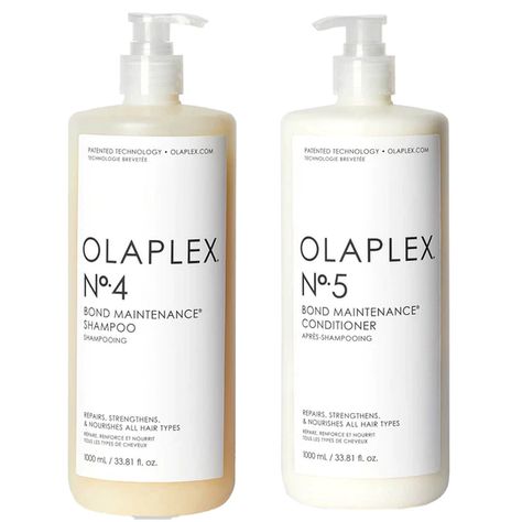 The Nº.5 Bond Maintenance Conditioner, infused with patented OLAPLEX Bond Building Technology, is a highly concentrated reparative conditioner that nourishes and hydrates hair without causing heaviness. Olaplex Shampoo, Restore Damaged Hair, Shampoo And Conditioner Set, Benzoic Acid, Damaged Hair Repair, Hair Repair, Heat Styling Products, Shampoo Conditioner, No 5