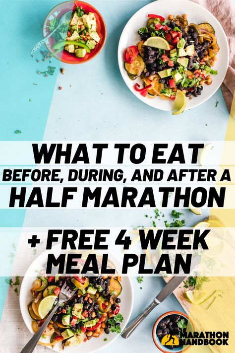 Eating Before Running, Marathon Food, Marathon Nutrition, Runner Diet, Good Meals, Running Food, Running Nutrition, Best Fat Burning Foods, Free Meal Plans