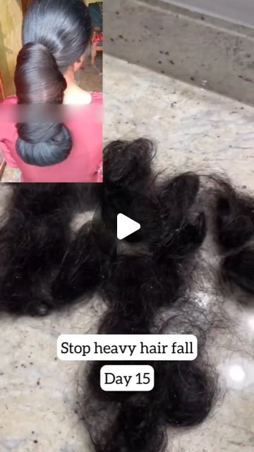 Pooja Singh on Instagram: "Stop heavy hair fall 15 days...  #reelsinstagram #instagramreels #viral #trending #haircare #homeremedies #naturalremedy" Best Hair Fall Solution, Severe Hair Fall Remedies, Hair Fall Control Remedies Home, Best Shampoo For Hair Fall Control, How To Stop Hair Fall, How To Control Hair Fall, Stop Hairfall Immediately, Fire Desserts, Hair Fall Remedy Home