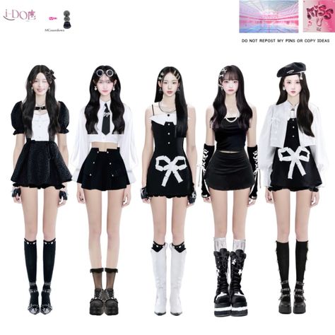 Kpop Tomboy Outfits, Kpop Outfits Stage, Stage Outfits Kpop, Friends Clothing, Korean Outfits Kpop, Squad Outfits, Kpop Concert Outfit, Simple Casual Outfits, Preformance Outfits