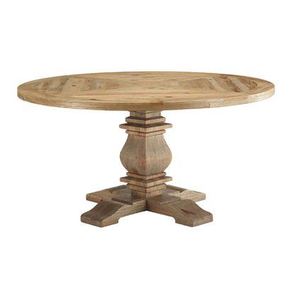 Pine Wood Dining Table, Beach House Dining Room, Good Conversation, Traditional Dining Tables, Round Pedestal Dining, Round Pedestal Dining Table, Round Wood Dining Table, Dining Table Rustic, House Dining Room