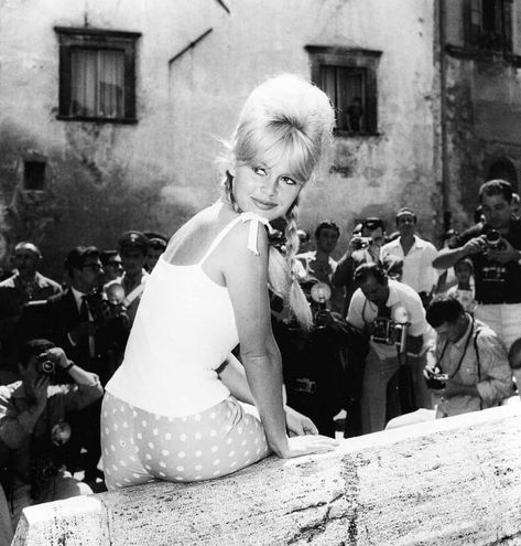 La Dolce Vita of 1960s Rome – in pictures | Art and design | The Guardian Bridgette Bardot, Bridget Bardot, Anita Ekberg, Isabelle Adjani, Charlotte Rampling, Claudia Cardinale, Celebrity Culture, Ava Gardner, Joan Collins