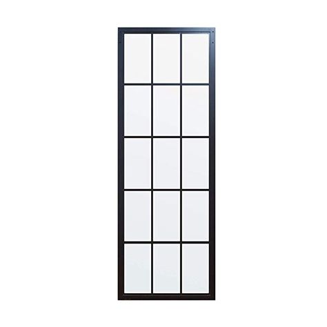 Amazon.com: DIYHD TSD01 30 X 86.5inch Steel Framed Slab Interior Clear Tempered Glass Sliding Barn Door Panel, 3086.5inch Black: Home Improvement Glass Sliding Closet Doors, Frosted Glass Barn Door, Glass Barn Doors Interior, Glass Barn Door, Barn Door Rollers, Double Sliding Barn Doors, Steel Barns, Double Sliding Doors, Glass Barn Doors