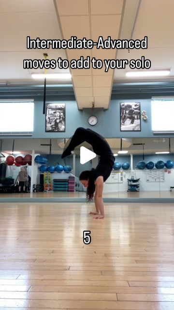 Alisha on Instagram: "Intermediate to advance moves to add to your solo #dance #dancetutorial #contemporary #contemporarydance #moderndance #dancer #lyrical #acro #gymnastics #gym" Lyrical Dance Tricks, Beginner Lyrical Dance Moves, Acro Tricks Solo, Easy Contemporary Dance Tricks, Good Contemporary Dance Songs, Contemporary Dance Songs Playlists, Contemporary Dance Moves, Gymnastics Tricks, Lyrical Dance