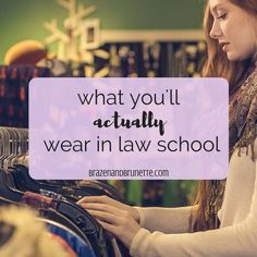 Hey heads up, people DON'T dress business casual in law school. But you will need to upgrade form an undergraduate wardrobe to a law school wardrobe. Here's how to get a new closet without spending too much. law school outfits. law school wardrobe. what to wear to law school. law school class outfit. | brazenandbrunette.com Outfit Ideas For Law Student, Day In The Life Of A Law Student, What To Wear To Law School, Law Student Outfits Women, Law School Outfits For Women, Law Student Aesthetic Outfit, Law Student Outfit, Future Attorney, Education Goals