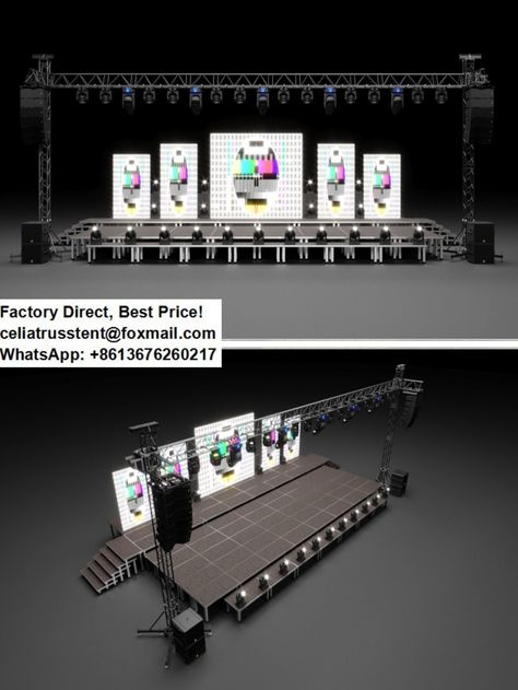 Portable stage truss,goal post truss lighting truss design Truss Lighting, Sangeet Stage, Truss Design, Lighting Truss, Portable Stage, Truss Structure, Stage Ideas, Concert Stage Design, Stage Designs