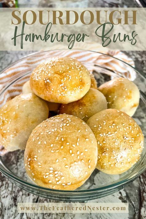 Sourdough Hamburger Buns, Sourdough Bun Recipe, Homemade Sliders, Hamburger Buns Recipe, Sourdough Ideas, Homemade Burger Buns, Hamburger Bun Recipe, Homemade Hamburger Buns, Sourdough Bagels