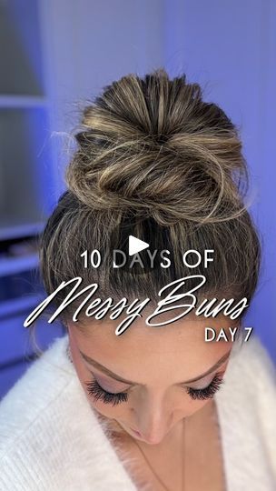 Hauslabs Foundation, Contour Wand, Perfect Bun, Messy Bun Tutorial, Updo Tutorial, Pink Powder, Easy Bun, Bun Styles, Messy Buns