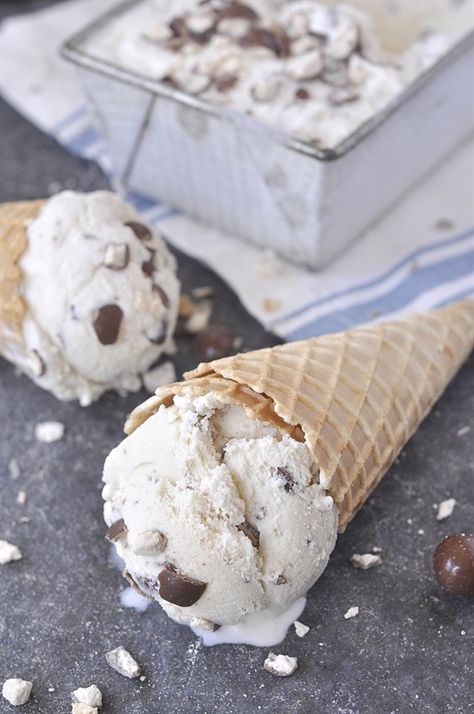 Ice Cream Malted Milk Powder, Milk Balls, Malted Milk Balls, Milk Ice Cream, Malted Milk, Cold Treats, Ice Cream Popsicles, Ice Cream Recipe, Ice Cream Desserts