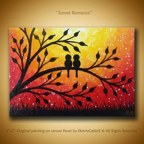 Artwork Contemporary, Painting Sunset, Oil Pastel Paintings, Simple Canvas Paintings, Oil Pastel Art, Soyut Sanat Tabloları, Oil Pastel Drawings, Hur Man Målar, Acrylic Painting Tutorials