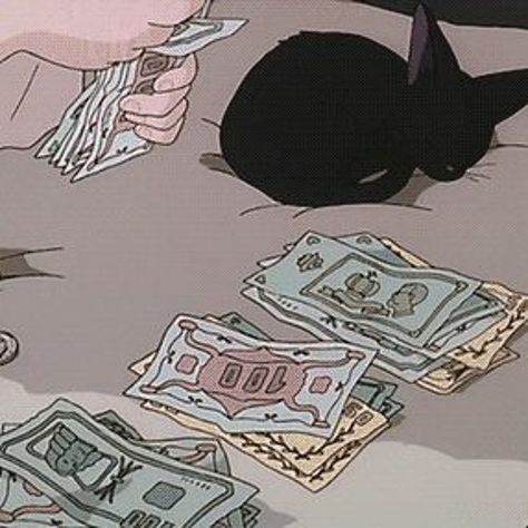 ニック PERRY 64 - Money (My first future funk song released publicly =D) <3 Anime Money, Black Cat, Instagram Profile, Money, Bed, Anime, On Instagram, Instagram, Black