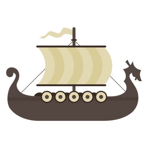 Viking Ship Illustration, Vikings Boat, Vikings Ship, Boat Sketch, Ship Illustration, Viking Boat, Boat Illustration, Show Boat, Ship Drawing