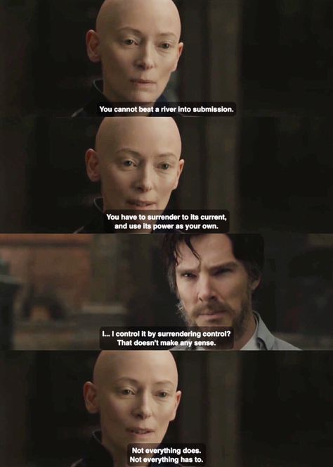 Movie : Doctor Strange Dr Strange Quotes, Dr Strange Funny, Ancient One Doctor Strange, Doctor Strange Quotes, Limbo Quotes, Film Dialogues, Quotes Doctor, Short Inspirational Videos, Ancient One