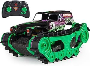 Tank Treads, Monster Jam Grave Digger, Monster Jam Toys, Remote Control Helicopter, Remote Control Boat, Grave Digger, Rc Monster Truck, Kids Toys For Boys, Spin Master