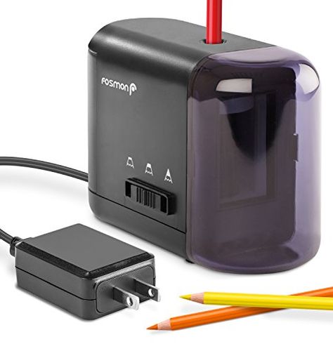 Crayon Sharpener, Pencil Sharpener Design, Portable Classroom, Kawaii Pencil Sharpener, Office Supplies List, Electric Sharpener, Trash Storage, Electric Pencil Sharpener, Pencil Sharpeners