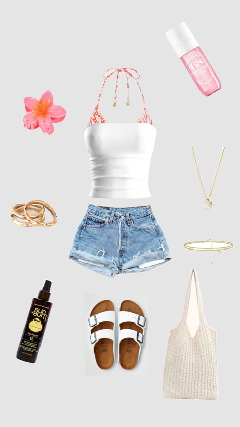 Preppy Summer Outfits, Outfit Inspo Summer, Trendy Outfits For Teens, Cute Preppy Outfits, Preppy Summer, Cute Everyday Outfits, Summer Fashion Outfits, Summer 24, Connect With People